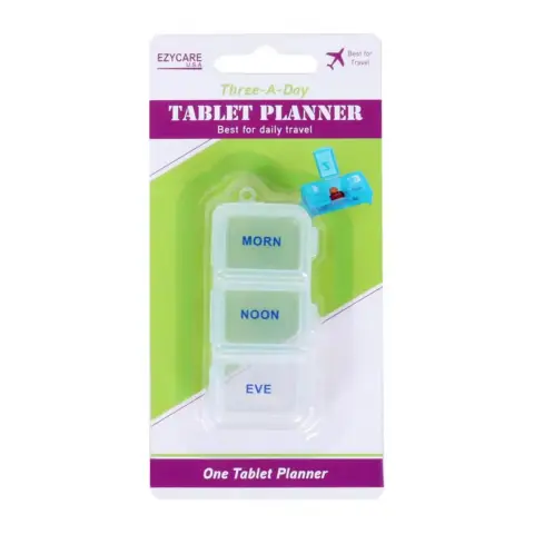 Ezycare Three-A-Day Tablet Planner 17178 thumbnail 1