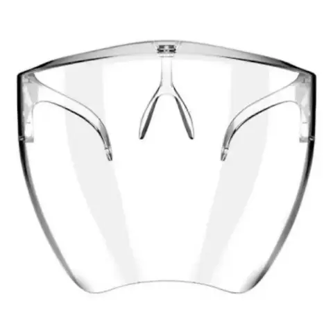 Face Shield With Glasses Frame