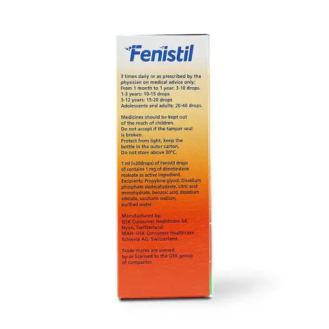 Fenistil 1mg Oral Drops 20ml thumbnail 3