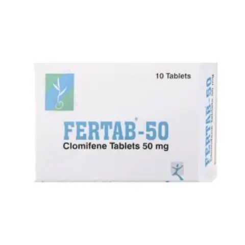 Fertab 50mg Tablets 10s thumbnail 1