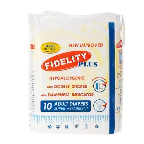 Fidelity Diaper Pull-On Large 10 PC thumbnail 1