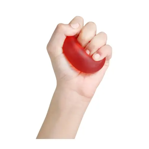 Flamingo Gel Exercise Ball Med Red thumbnail 2