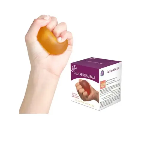Flamingo Gel Exercise Ball Soft Yellow thumbnail 1