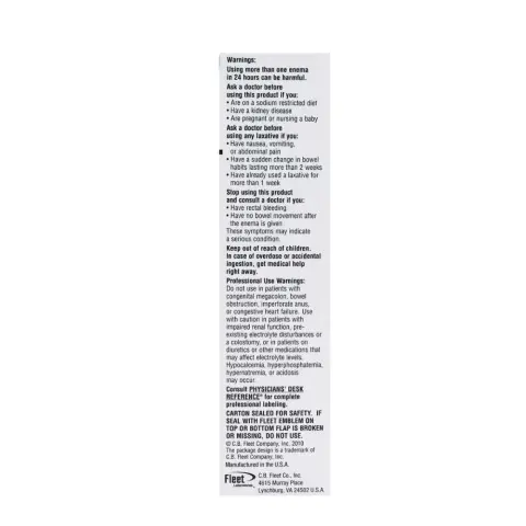 Fleet Adult Enema 133mL thumbnail 2