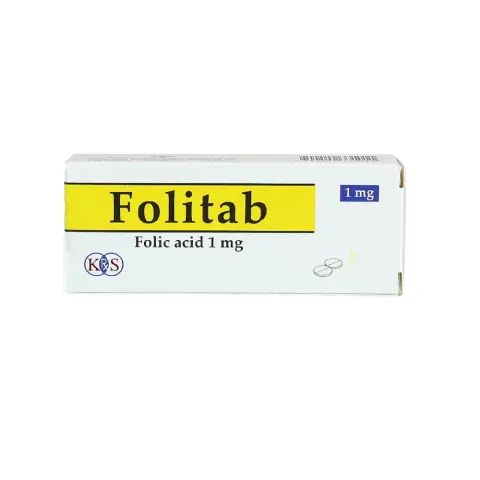 Folitab 1Mg Tablet 20 Tablets thumbnail 1