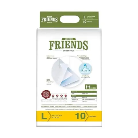 Friends Underpads Classic 60X90Cm 10S-L thumbnail 2