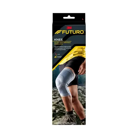 Futuro 48191 Active Knit Knee Support Large Size thumbnail 1