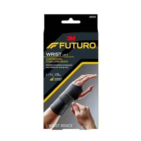 Futuro Energizing Wrist Support Left Hand 48403 L/XL
