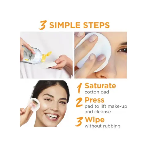 Garnier Micellar Water For Dull Skin 400mL  thumbnail 3