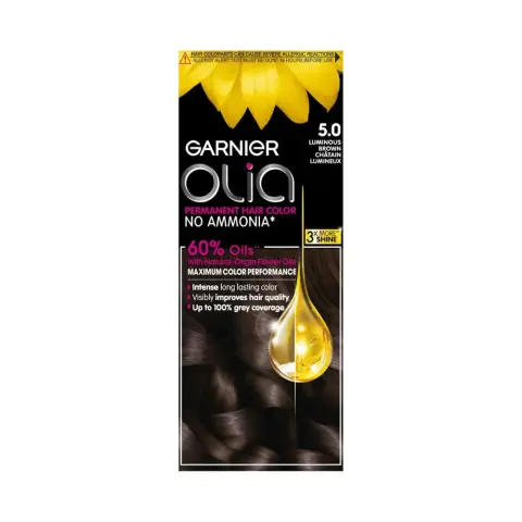 Garnier Olia 5.0 Medium Brown Hair Color thumbnail 1