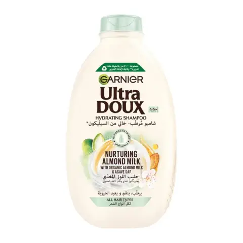 Garnier Ultra Doux Nurturing Almond Milk Shampoo 400Ml