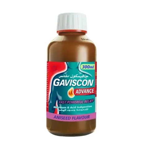 Gaviscon Advance Aniseed Suspension 300mL thumbnail 1