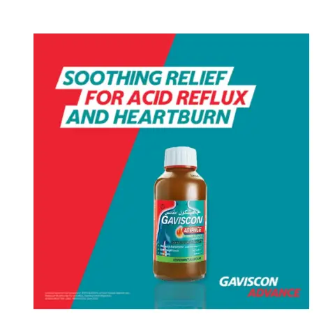 Gaviscon Advance Peppermint Liquid 300ml thumbnail 2