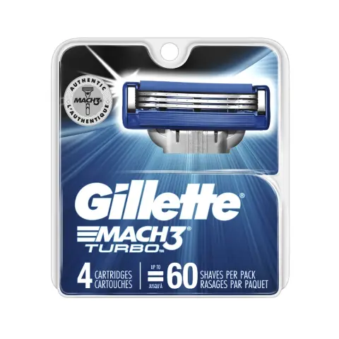 Gillette 29723 Mach3 Turbo Blade 4S thumbnail 1