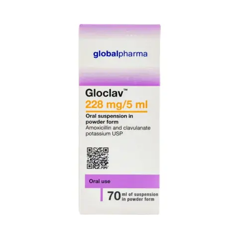 Gloclav 228mg/5ml Suspension 70ml thumbnail 1