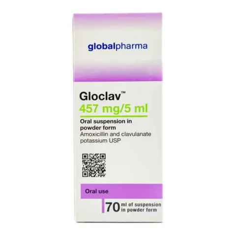 Gloclav 457mg/5ml Suspension 70ml thumbnail 1
