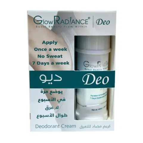 Glow Radiance Whitening Deodorant Cream 40ml 1+1 Offer thumbnail 1