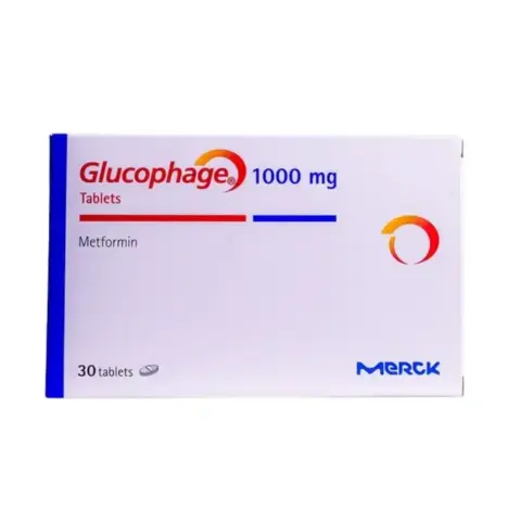 Glucophage 1000mg Tablets 30s thumbnail 1