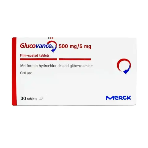 Glucovance 500/5mg Tablets 30s thumbnail 1