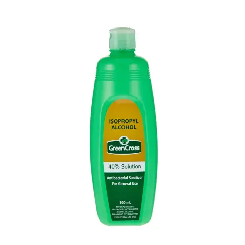 Green Cross 40% Isopropyl Alcohol 500mL thumbnail 1