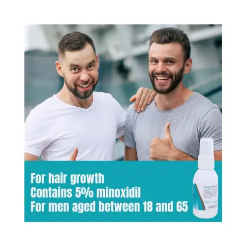 Hairgrow Minoxidil 5% Male Hair Regrowth Treatment Solution 50ml thumbnail 4