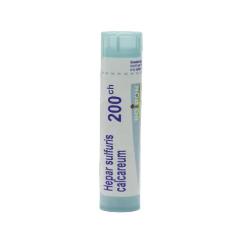 Boiron Hepar Sulfuris Calcareum 200CH 4g thumbnail 1