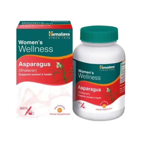 Himalaya Asparagus Shatavari Herbal Women's Health Capsules 60s thumbnail 1