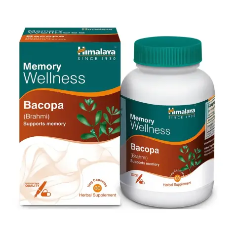 Himalaya Bacopa Capsules 60S thumbnail 1