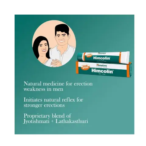 Himalaya Himcolin Herbal Male Sexual Vitality Gel 30g thumbnail 3