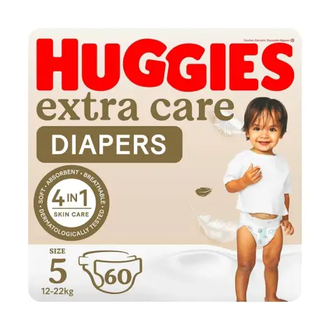 Huggies Kc721 Size 5 Diapers 60S thumbnail 1