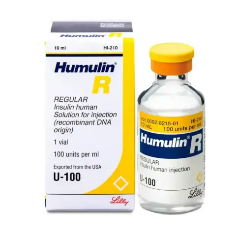 Humulin R Injection 10ml thumbnail 1