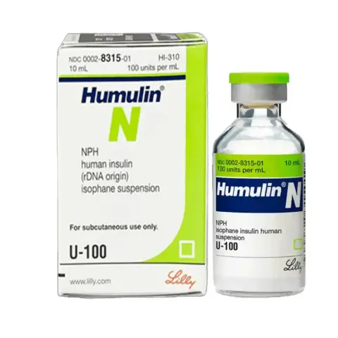 Humulin-N Injection 10ml thumbnail 1