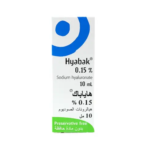 Hyabak Eye Drops 10mL thumbnail 1