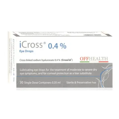Icross 0.4% Eye Drops 30s thumbnail 1