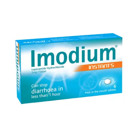 Imodium 2mg Instant 6 Tablets thumbnail 1