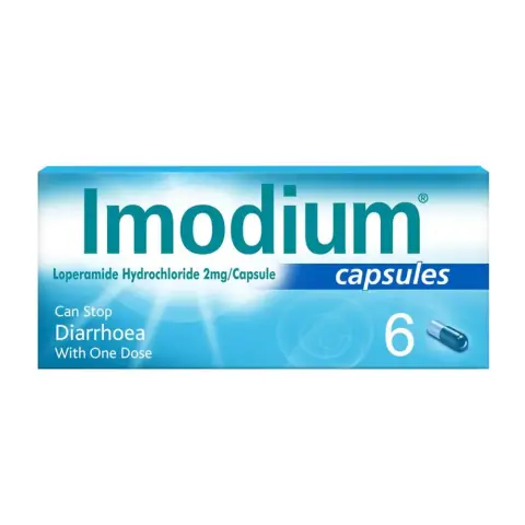 Imodium 2mg Capsules 6s thumbnail 1