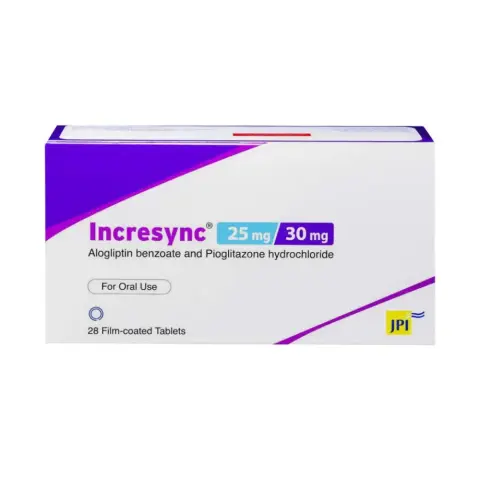 Incresync 25/30Mg 28 Tablets thumbnail 1