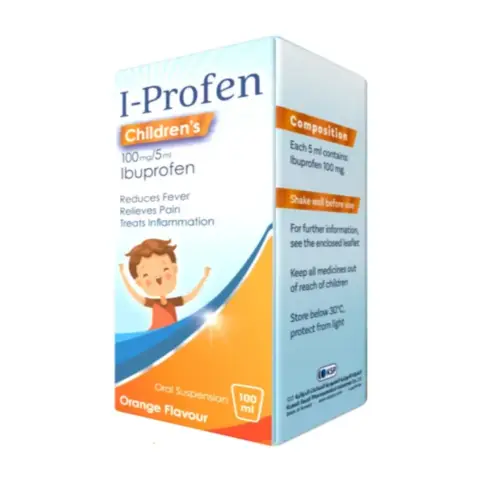 I-Profen 100mg/5ml Suspension 100ml thumbnail 1