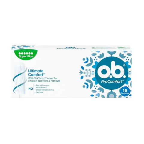 Johnson's OB Super Plus Absorbency Tampons 16s