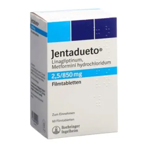 Jentadueto 2.5Mg/850Mg Tablets 60S thumbnail 1