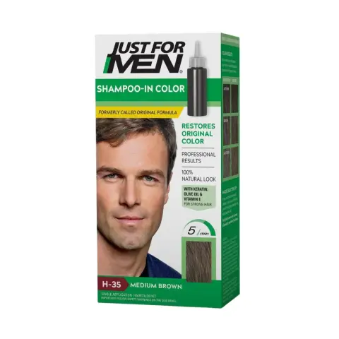 Just For Men Natural Medium Brown Hair Color thumbnail 1
