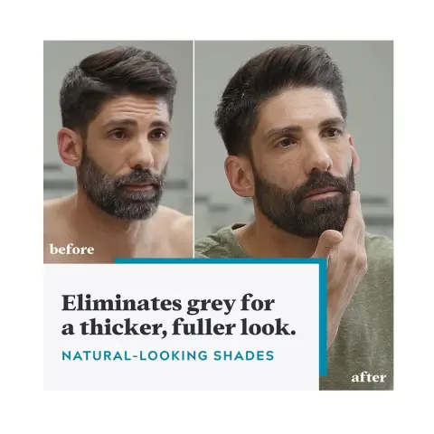 Just For Men Moustache And Beard Real Black Color thumbnail 2