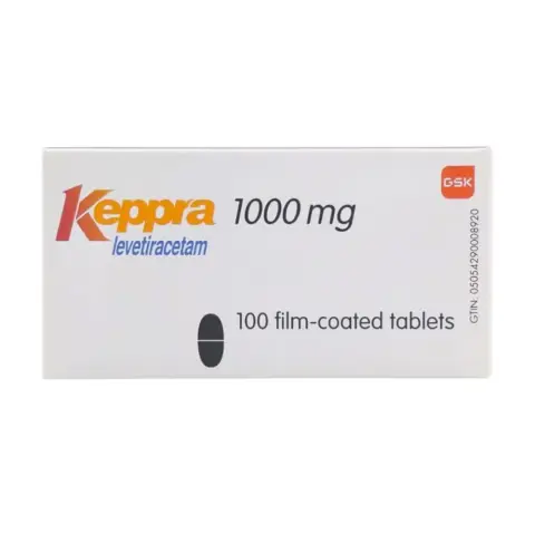 Keppra 1000mg Tablets 100s thumbnail 1