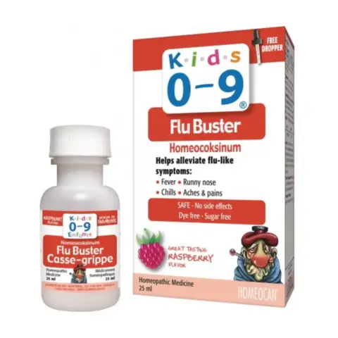 Homeocan Kids 0-9 Flu Buster Drops 25mL thumbnail 1