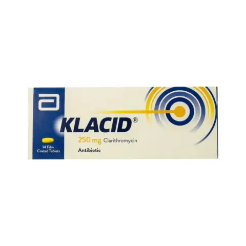 Klacid 250mg Tablets 14s thumbnail 1