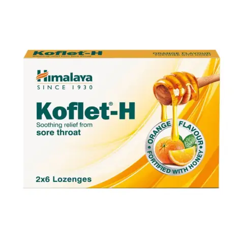 Himalaya Koflet-H Ginger Lozenges 12s thumbnail 1