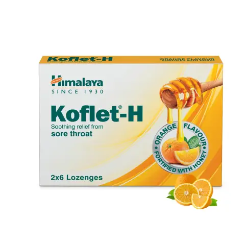Himalaya Koflet-H Orange Lozenges 12s thumbnail 1