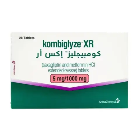 Kombiglyze Xr 5/1000mg Tablets 28S thumbnail 1