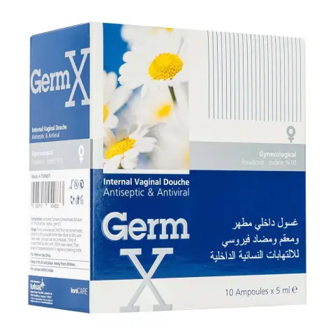 Konicare Germ X Vaginal Douch 5mL Ampoules 10s thumbnail 1