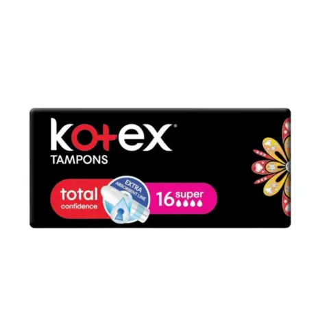 Kotex Total Confidence Super Tampons 16s thumbnail 1